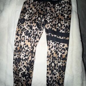 Stronger Leopard Print High Waist Leggings